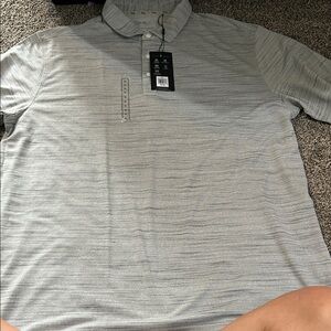 Walter Hagen Heather Gray Polo Shirt